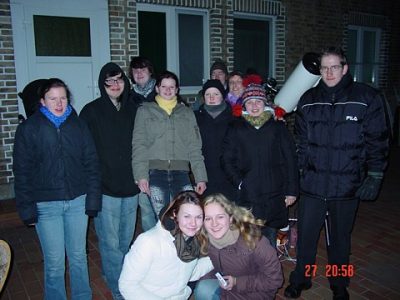 Schülergruppe der KGS “Ulrich von Hutten”