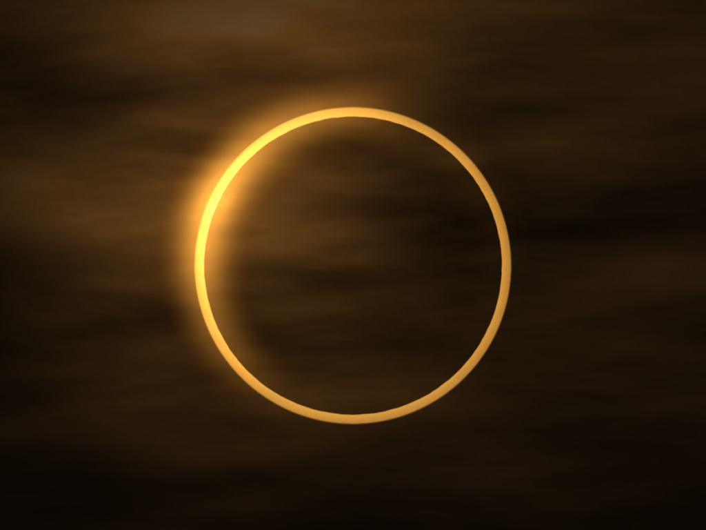 Ringförmige Sonnenfinsternis