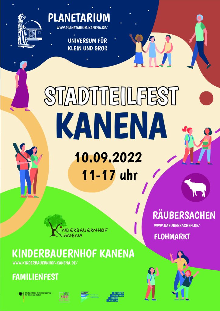 Stadtteilfest Kanena 2022 Poster