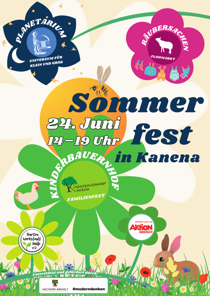 Poster zum Sommerfest in Kanena 2023